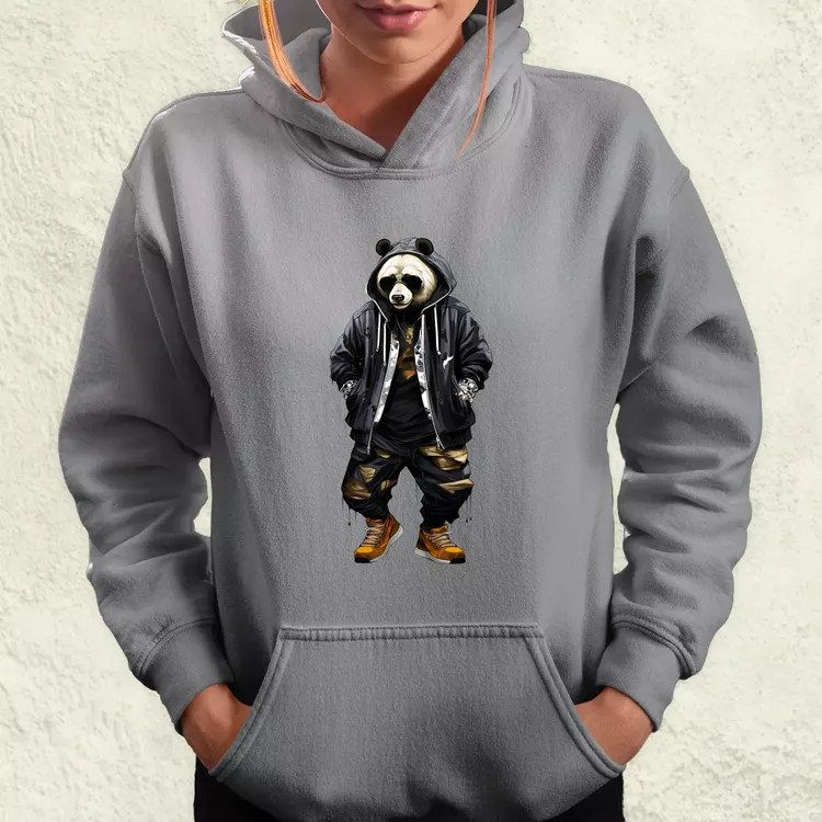 Hiphop panda v1 női pulóver