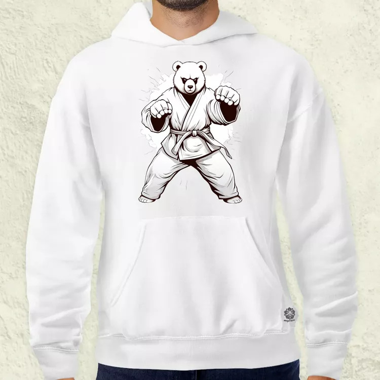 Karate maci v1 férfi pulóver