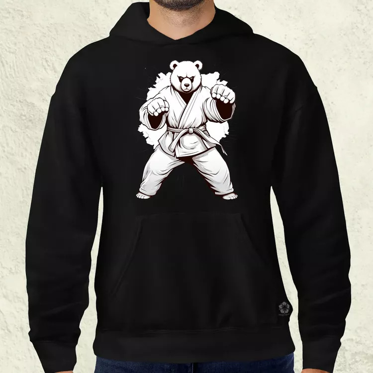 Karate maci v1 férfi pulóver