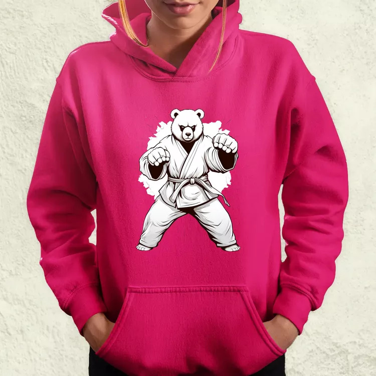 Karate maci v1 női pulóver