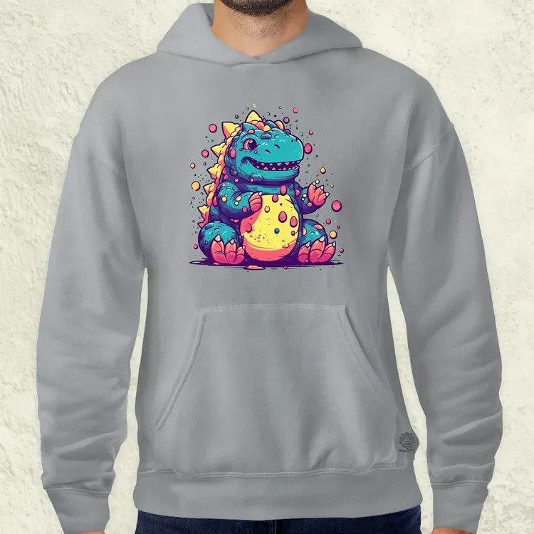 Kawaii Godzilla v3 férfi pulóver