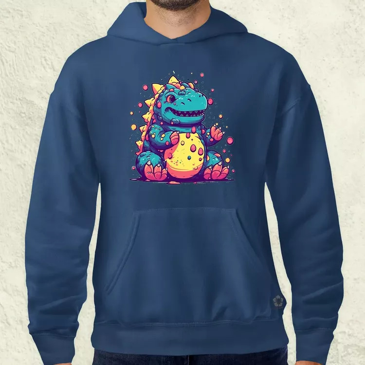 Kawaii Godzilla v3 férfi pulóver