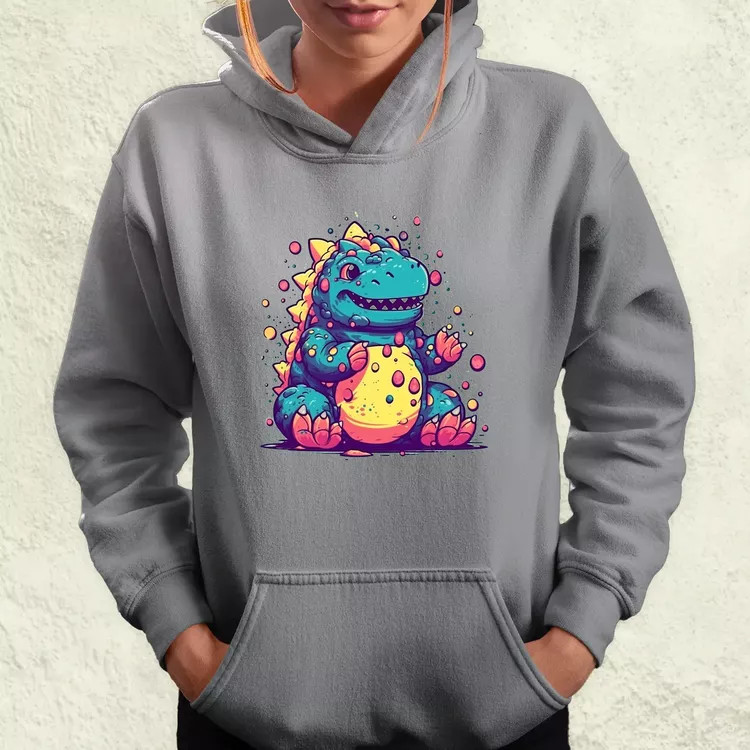 Kawaii Godzilla v3 női pulóver