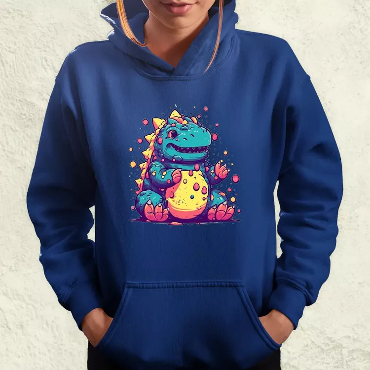 Kawaii Godzilla v3 női pulóver
