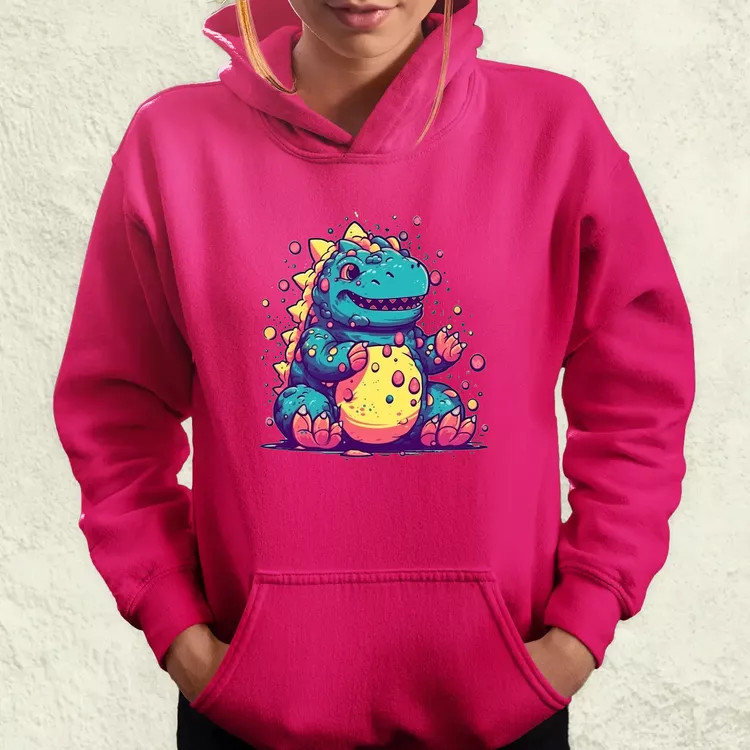 Kawaii Godzilla v3 női pulóver