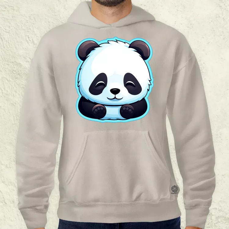 Kawaii panda v1 férfi pulóver