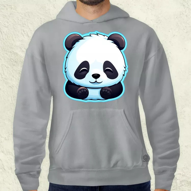 Kawaii panda v1 férfi pulóver