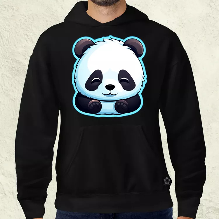 Kawaii panda v1 férfi pulóver
