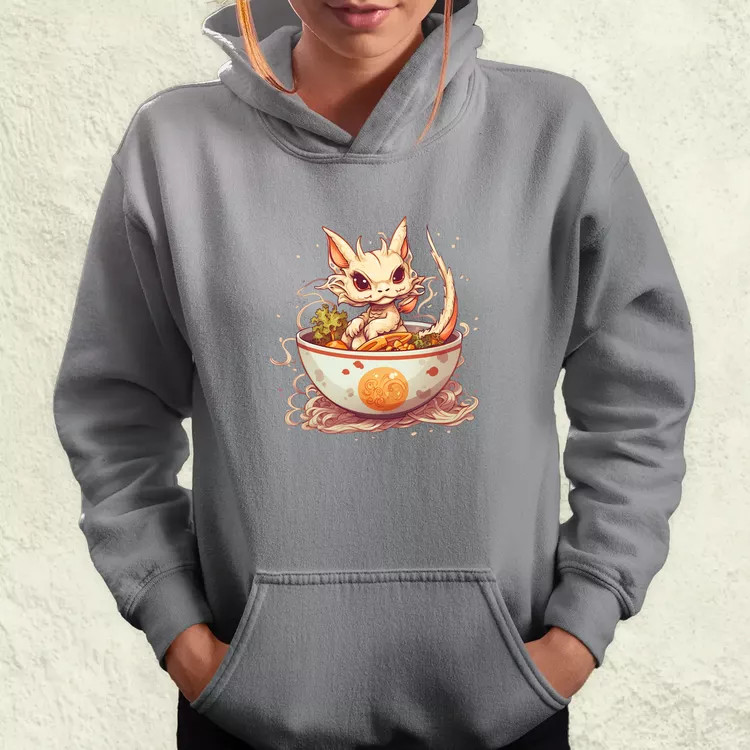 Kawaii ramen sárkány v1 női pulóver