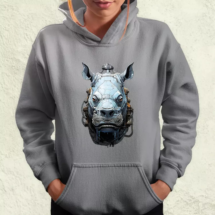 Kiborg orrszarvú v1 női pulóver