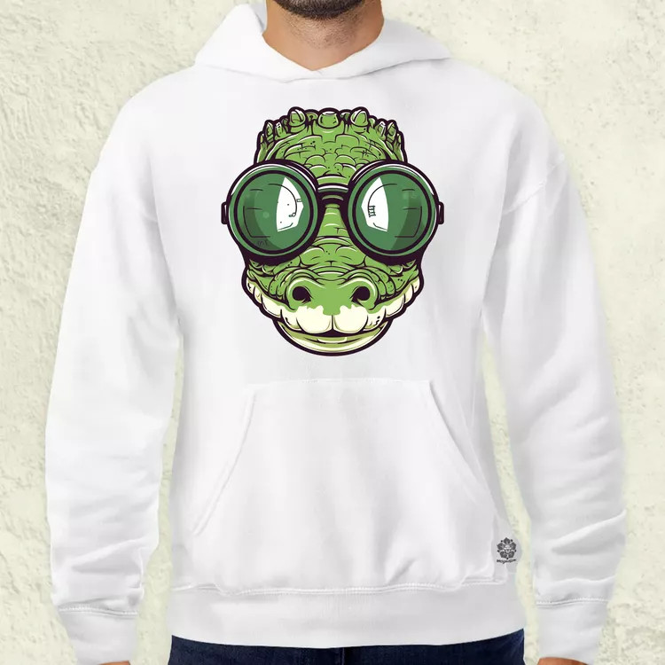 Laza krokodil v1 férfi pulóver