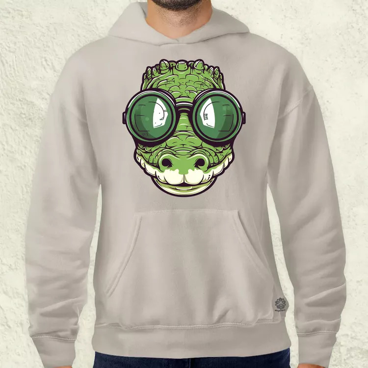 Laza krokodil v1 férfi pulóver