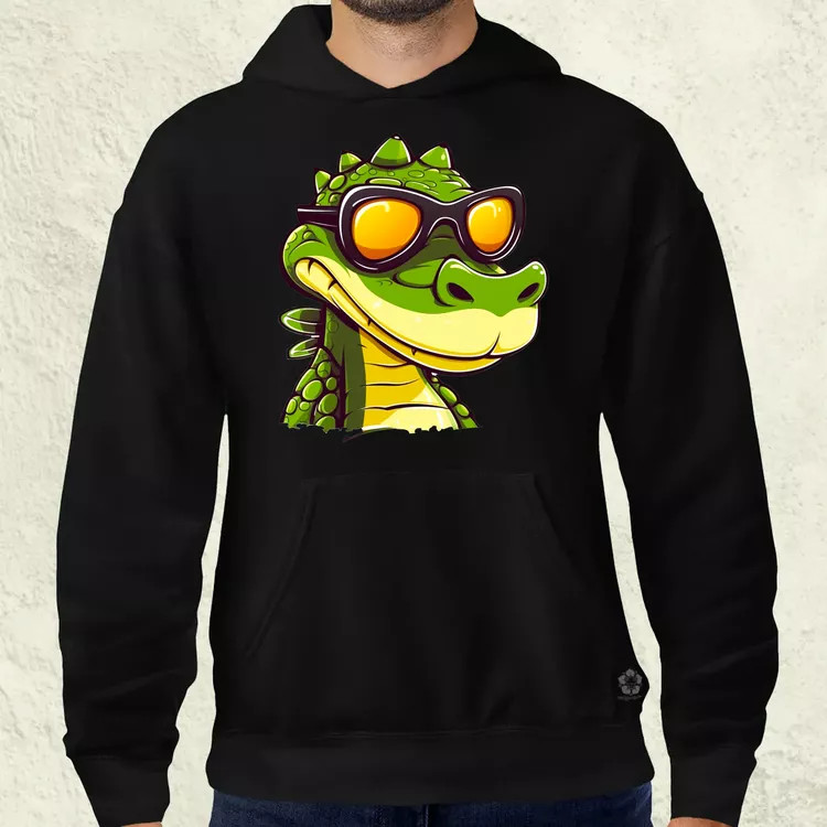 Laza krokodil v4 férfi pulóver