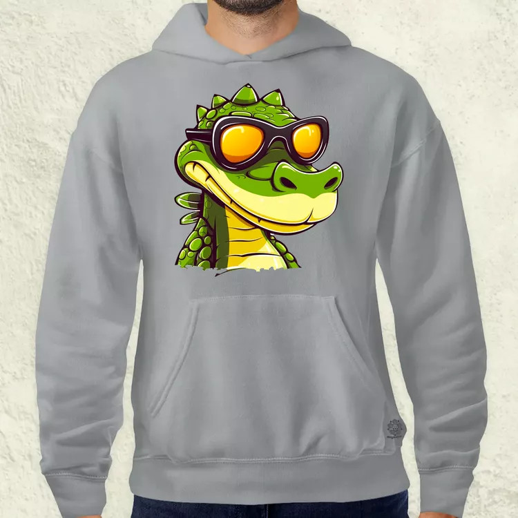 Laza krokodil v4 férfi pulóver
