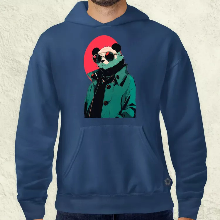 Laza napszemcsis panda v1 férfi pulóver