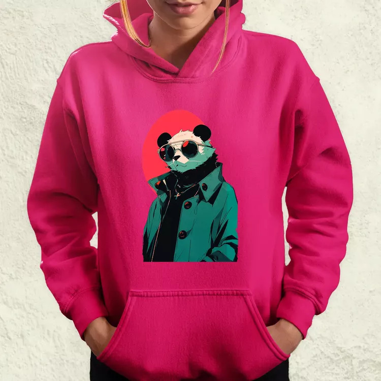 Laza napszemcsis panda v1 női pulóver