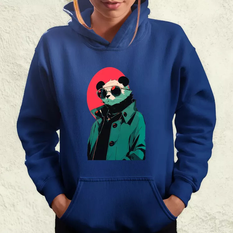 Laza napszemcsis panda v1 női pulóver