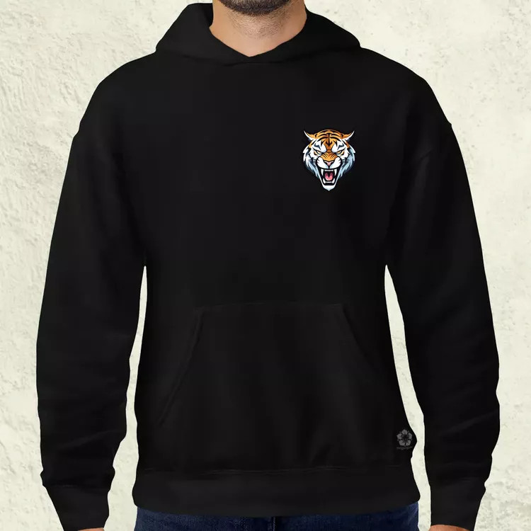 Morcos tigris zseb férfi pulóver