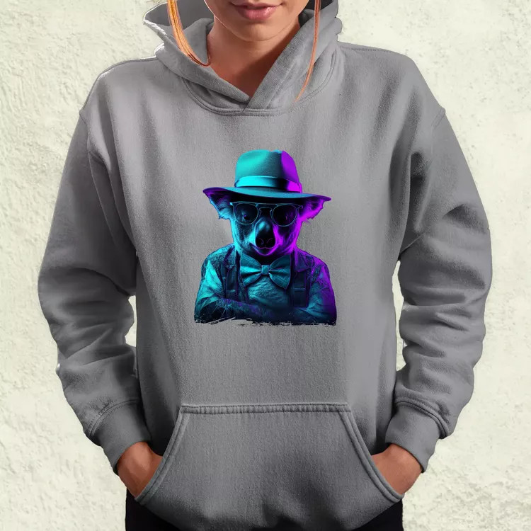 Neon gengszter koala női pulóver