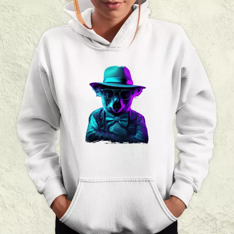 Neon gengszter koala női pulóver