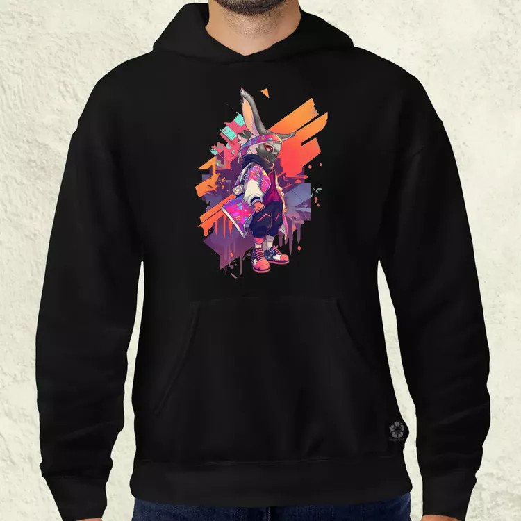 Ninja nyuszi v1 férfi pulóver