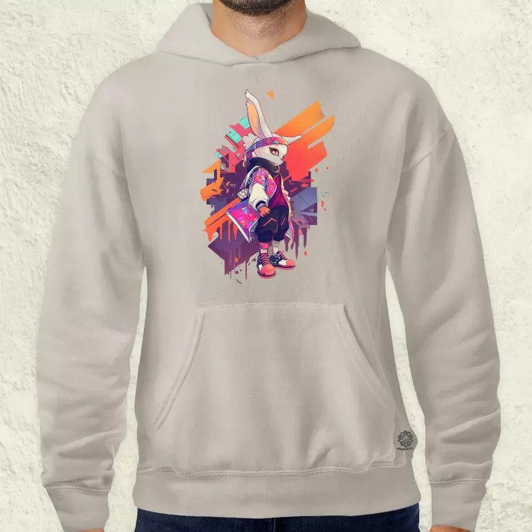 Ninja nyuszi v1 férfi pulóver