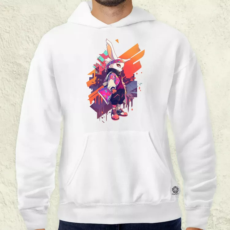Ninja nyuszi v1 férfi pulóver