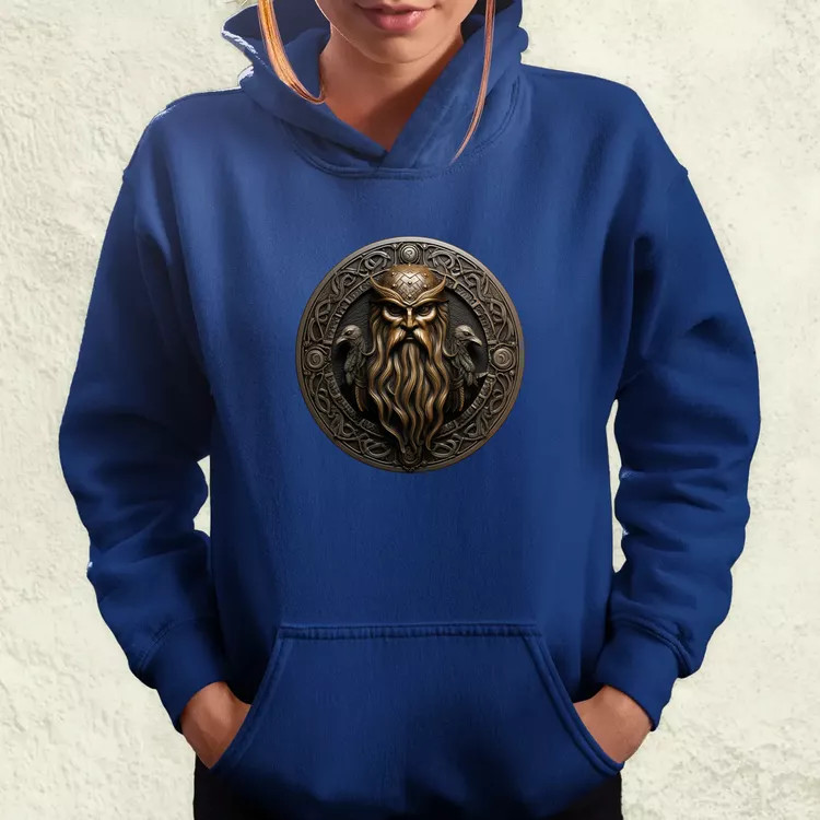 Odin és Hugin Munin amulett v2 női pulóver