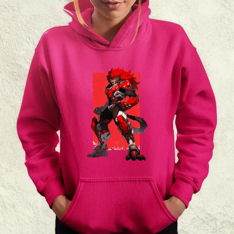 Oroszlán páncélban v1 női pulóver