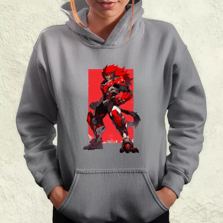 Oroszlán páncélban v1 női pulóver