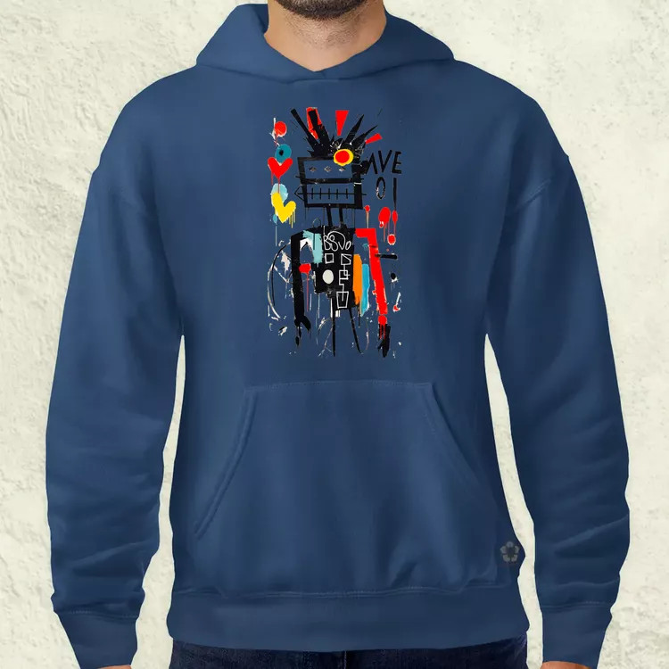 Basquiat béke és szeretet v13 férfi pulóver