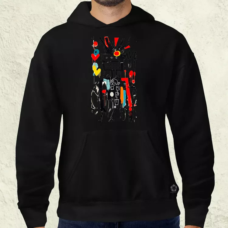 Basquiat béke és szeretet v13 férfi pulóver