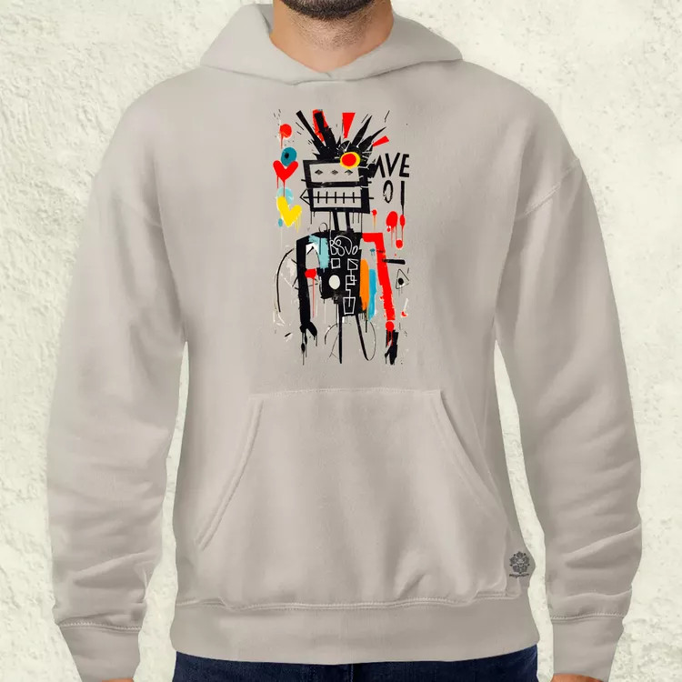 Basquiat béke és szeretet v13 férfi pulóver