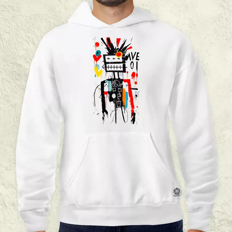 Basquiat béke és szeretet v13 férfi pulóver