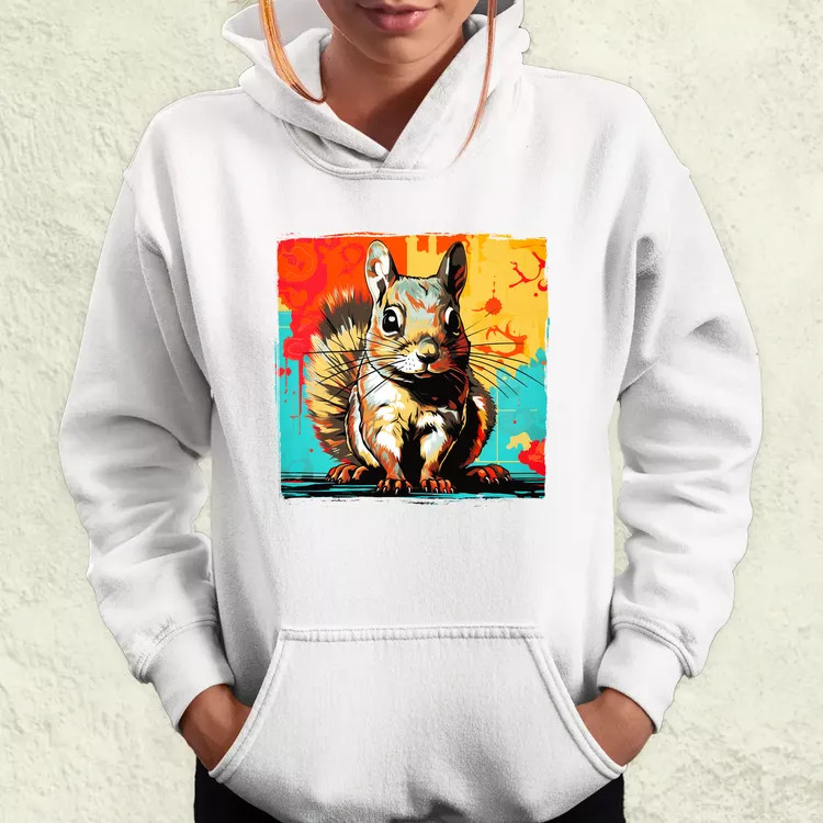Pop art mókus v1 női pulóver