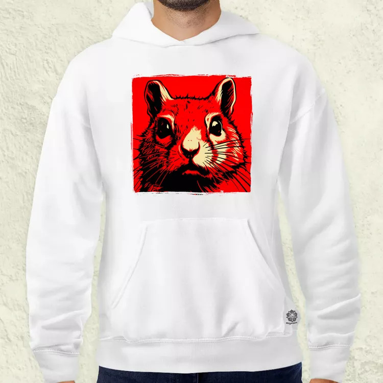 Pop art mókus v3 férfi pulóver