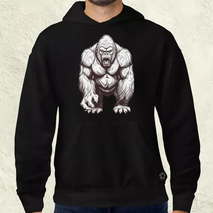 Rajz gorilla v1 férfi pulóver