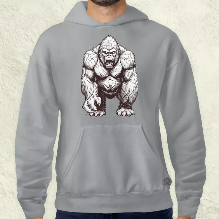 Rajz gorilla v1 férfi pulóver