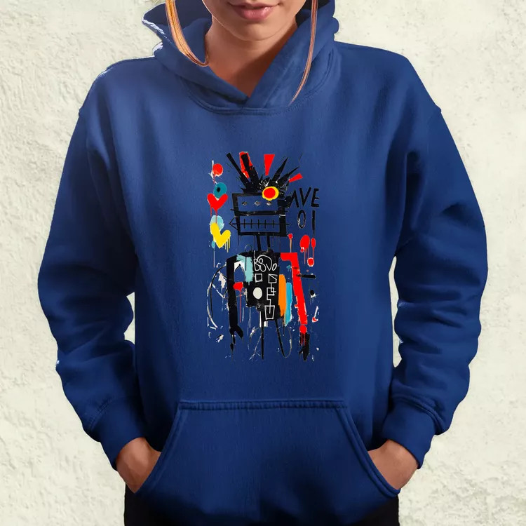 Basquiat béke és szeretet v13 női pulóver