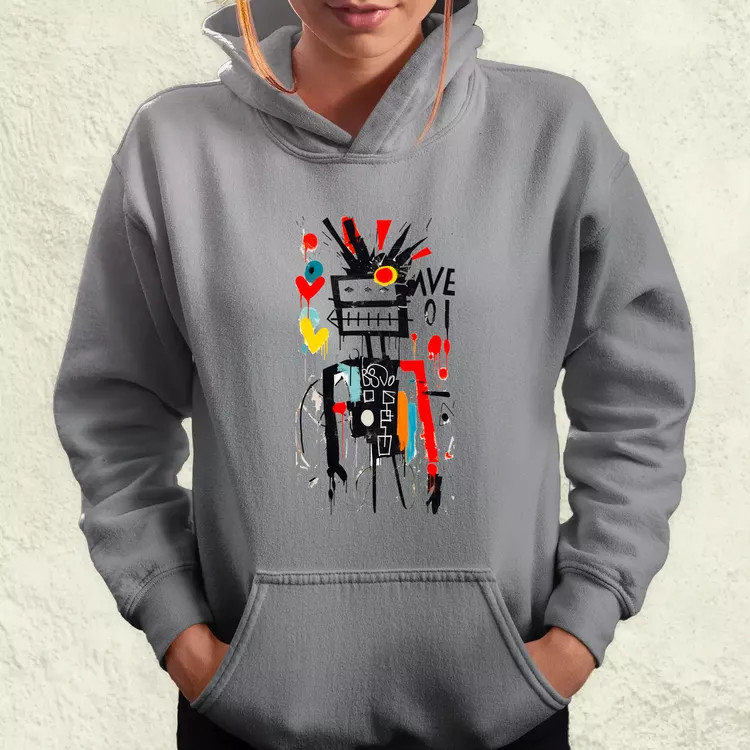 Basquiat béke és szeretet v13 női pulóver