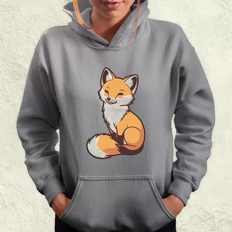 Róka matrica v2 női pulóver