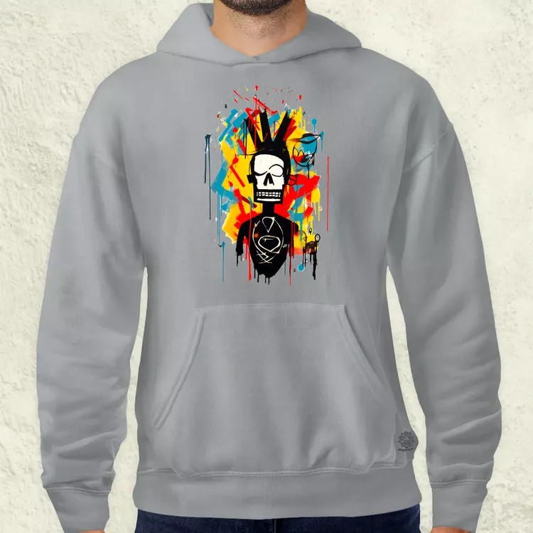 Basquiat béke és szeretet v14 férfi pulóver