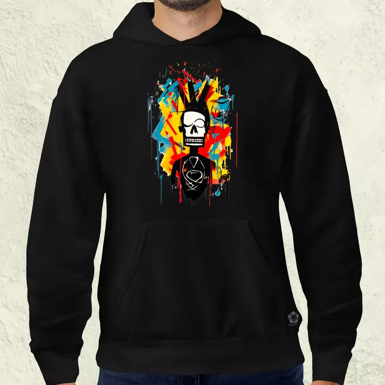 Basquiat béke és szeretet v14 férfi pulóver