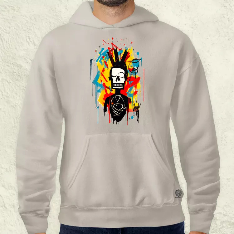 Basquiat béke és szeretet v14 férfi pulóver