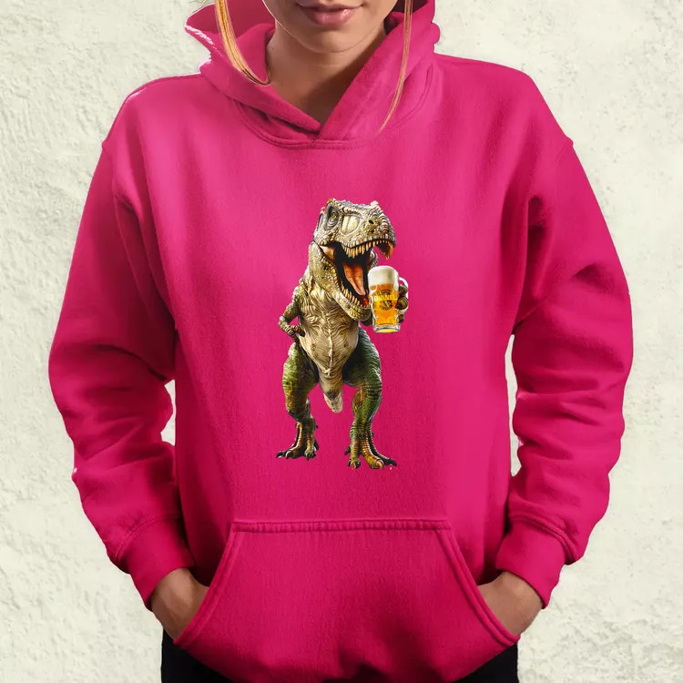 T-rex sörözik v1 női pulóver