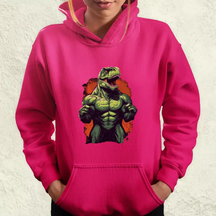 Testépítő T-rex v1 női pulóver