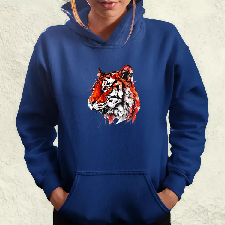 Tigris rajz női pulóver