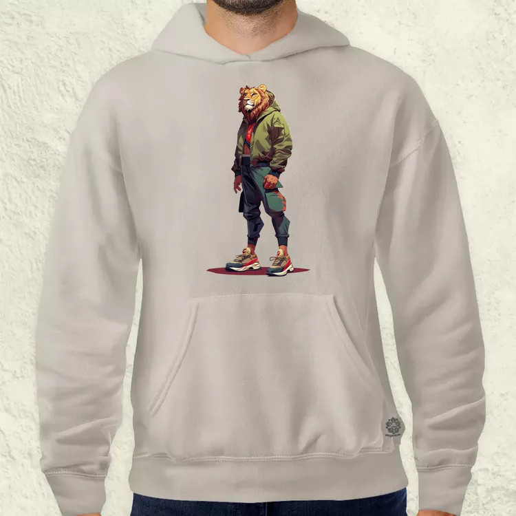 Valorant art oroszlán v1 férfi pulóver