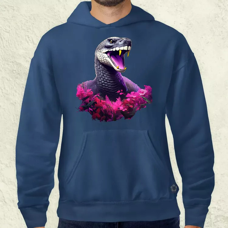Vipera és rózsák férfi pulóver