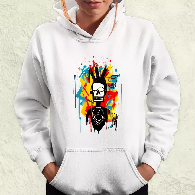 Basquiat béke és szeretet v14 női pulóver